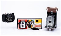 Lot of Vintage Cameras Polaroid Land Camera +