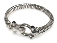 7.5" Sterling Clasp Bracelet