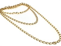 30" 14K Yellow Gold Link Necklace