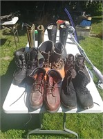 Men's Boots & Shoes - 7 Pairs
