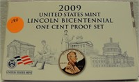 2009 LINCOLN BICENTENNIAL CENT PROOF SET W/BOX