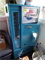 1960's Pepsi Machine - Glass Bottle Vend