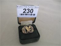 Men's Black hills gold ring