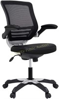 Modway Edge Vinyl Office Chair Black $191 Retail