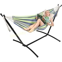 Kanchimi Hammock with Stand Blue/Green
