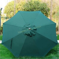 Blissun 9' Patio Umbrella Green