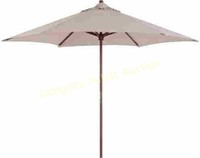 Tropi Shade Tan Umbrella w/Wood Pole