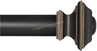 Antique Black Curtain Rod 72” - 144” SP292