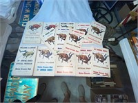 13-Hinton Rodeo Programs 1956-1971