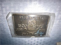 Belt Buckle 1979 Rodeo Champion Getty Skelly