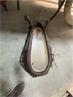 Horse Collar framed Mirror