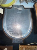 The Cowboy's Prayer Engraved Plaque