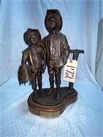 The Abernathy Brothers Statue Ages 6 & 10