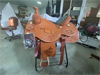 Will Rogers Stampede 60 Years Saddle