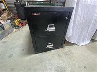 Fire King Fireproof 2 drawer file cabinet