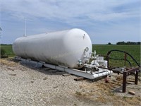 12,000 Gallon LP Storage Tank on Skid,