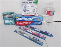 All New Hygiene Lot Toothpaste Toothbrush Razor