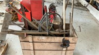 Shipping Crate of Long Handled Tools,