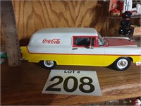 Collector's  Coca-Cola  Die Cast car 1955 Sadan