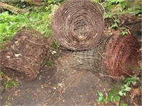 3 ROLS OF WOVEN WIRE