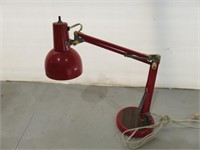 Red Vintage Desk Lamp