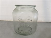 Large Vintage $.05 Salted Peanuts Jar