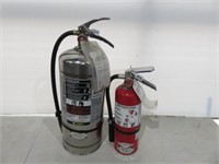 (2) Assorted Fire Extinguishers