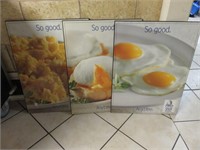 (5) Assorted Food Poster Boards