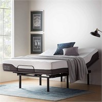 LUCID L150 Bed Base – Upholstered Frame