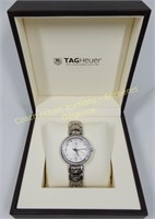 Tag Heuer Link diamond watch with box