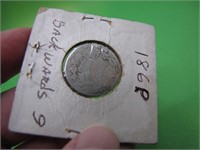 READ 1869 Shield Nickel Error Coin No Guarantees