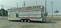 Concession trailer, its all ready to go to work