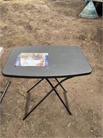 Plastic Folding Adjustable Table