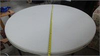 6' Round Lifetime Plastic Table