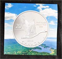 $20 SILVER CANADA COIN Royal Canadian Mint RCM