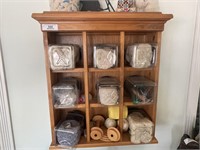 Wood Yarn Cabinet