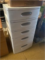 5 drawer sterliite cabinet