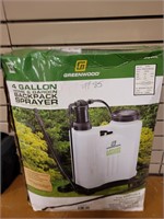 GREENWOOD BACK PACK  SPRAYER