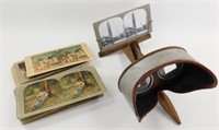 Vintage Stereoviewer with Cards