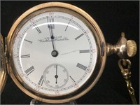 Waltham Pocket watch with watch fob not running