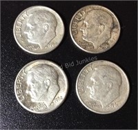 Four Silver Dimes