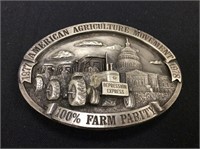 1978 Farm Belt Buckle