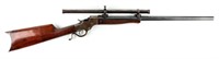 Gun J. Stevens Mod 45 Range Falling Block Rifle 22