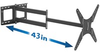 Full Motion Long Arm TV Wall Mount