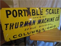 PORTABLE SCALE SIGN