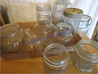 OLD CANNING JARS