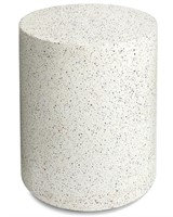 Distinctly Home Outdoor Terrazzo Accent Table