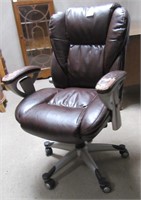 A Serta Retro Executive Arm Chair