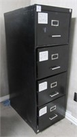 A Contemporary Metal Filing Cabinet