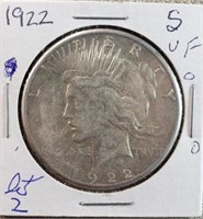 1922S Peace Dollar